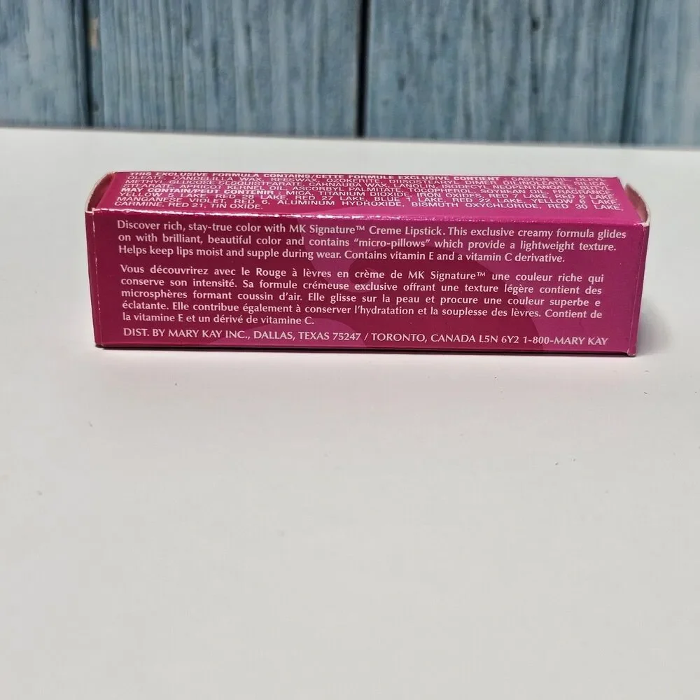 Mary Kay Signature CREME LIPSTICK Discontinued CHERRY JUBILEE (02300) New OS